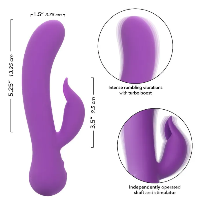 First Time Rechargeable Pleaser - Purple | Calexotics Vibrators