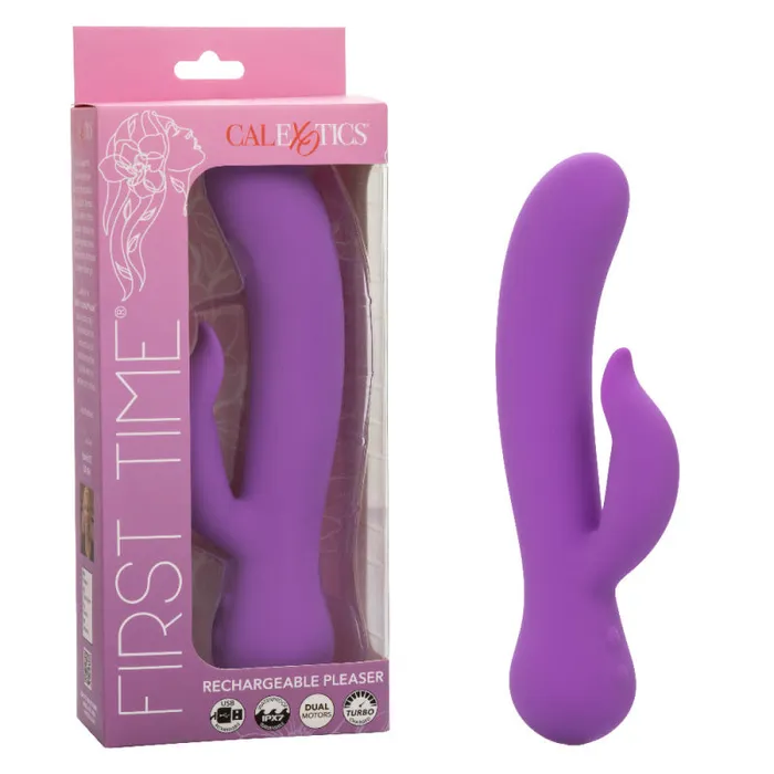 First Time Rechargeable Pleaser - Purple | Calexotics Vibrators