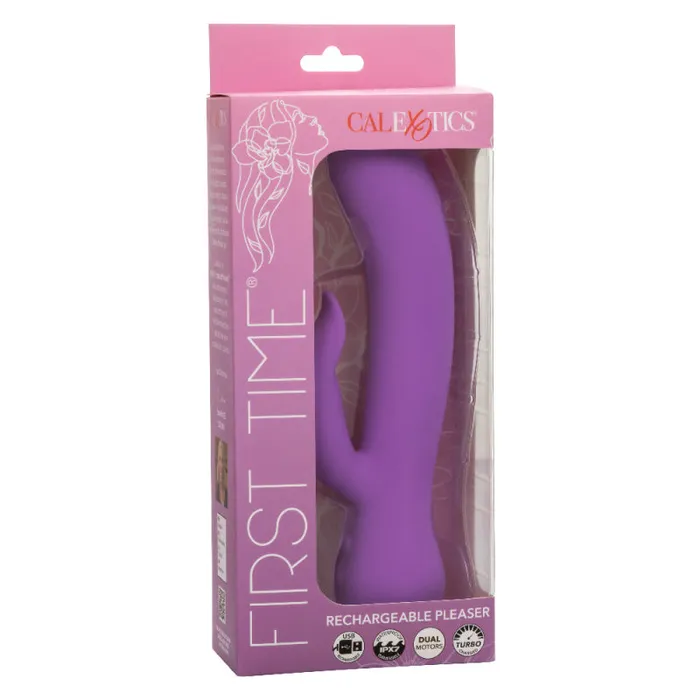 First Time Rechargeable Pleaser - Purple | Calexotics Vibrators