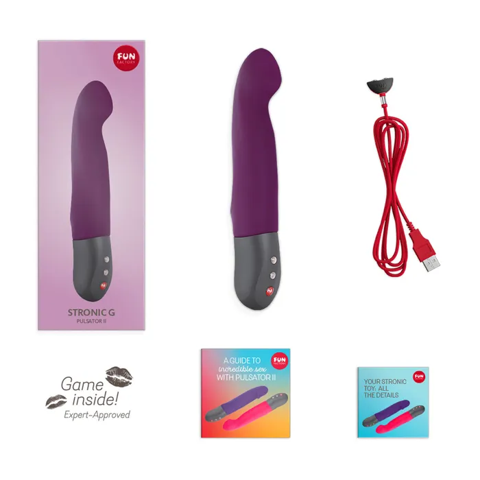 Fun Factory Fun Factory Stronic G for G-Spot Stimulation - Grape | Male Sex Toys