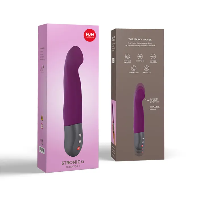 Fun Factory Fun Factory Stronic G for G-Spot Stimulation - Grape | Male Sex Toys