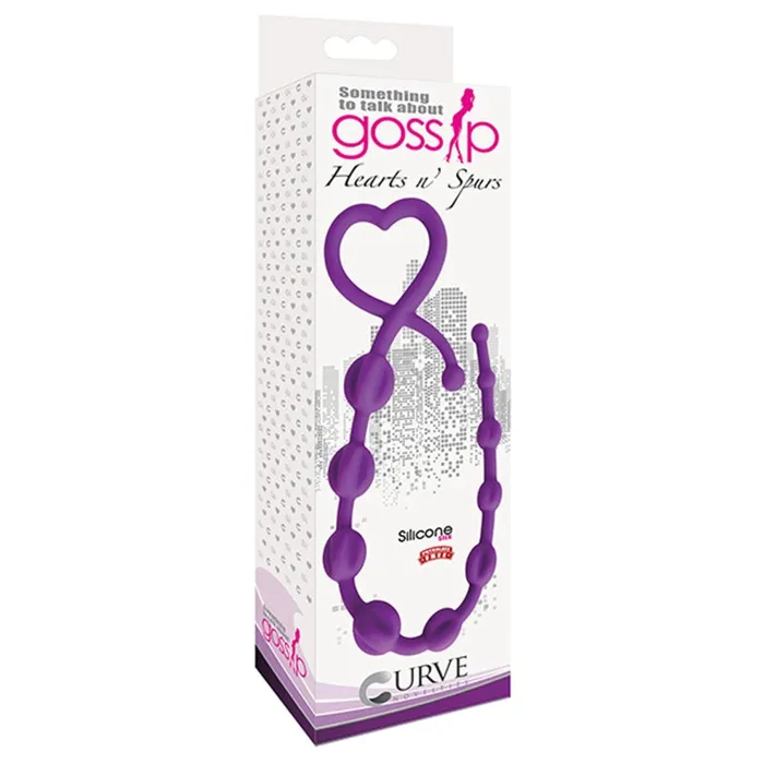 Gossip Hearts n Spurs Violet Curve Toys Vibrators