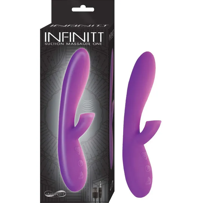 Infinitt Suction Massager One Purple Nasstoys Vibrators