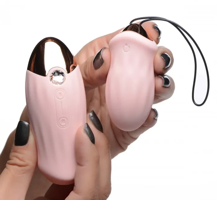 Inmi Shegasm Tandem Teaser Clitoral Stimulator & Egg | XR Brands Female Sex Toys