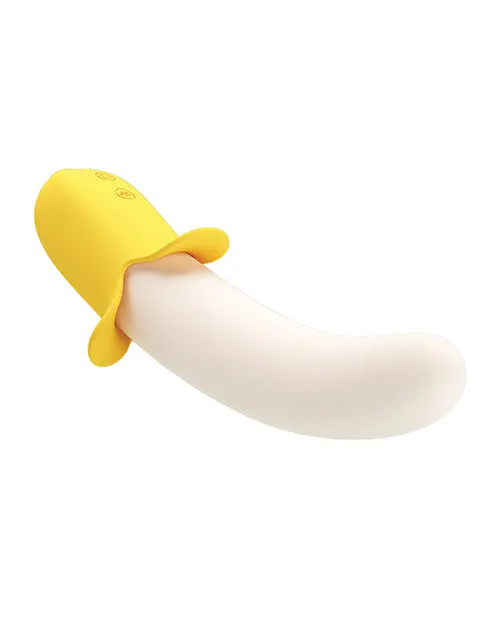 Liaoyang Baile Health Care Produ Vibrators | Pretty Love Banana Geek Thrusting Vibrator - Yellow