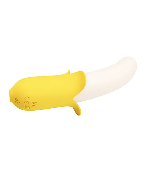 Liaoyang Baile Health Care Produ Vibrators | Pretty Love Banana Geek Thrusting Vibrator - Yellow