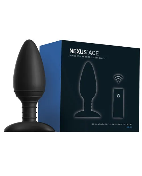 Libertybelle Marketing Anal Nexus Ace Remote Control Butt Plug Large Black