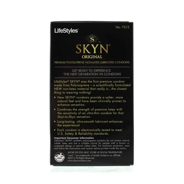 Lifestyle Condoms Female Sex Toys Lifestyles Skyn 12 Pack