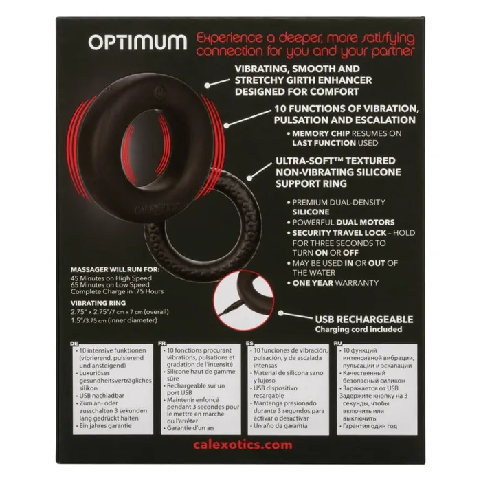 Link Up Optimum - Black | Calexotics Anal