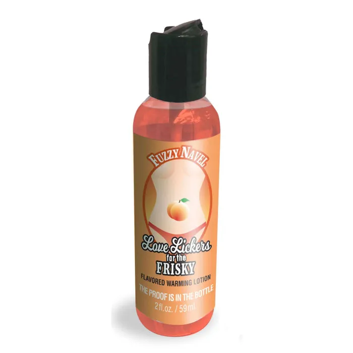 Little Genie Couples Love Lickers Massage Oil Fuzzy Navel 176 Fl Oz