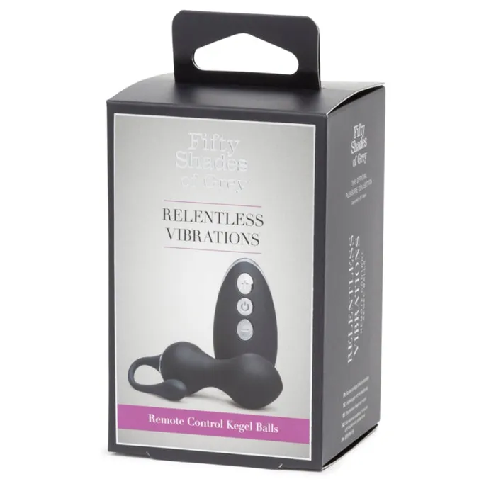 Love Eggs & Kegel Balls | Lovehoney Fifty Shades Fifty Shades of Grey Relentless Vibrations Remote Kegel Balls