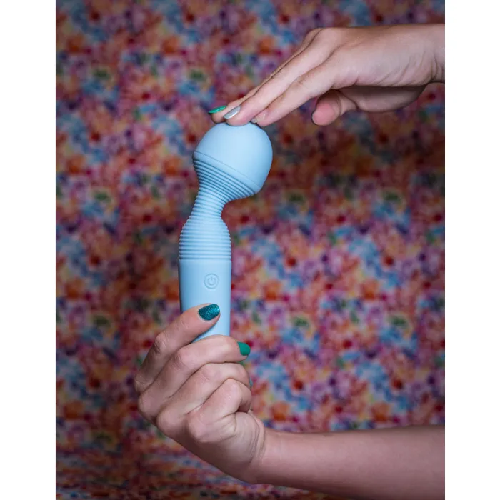 Maia Toys Vibrators | Grace Bendable Vibrating Pleasure Wand - Blue