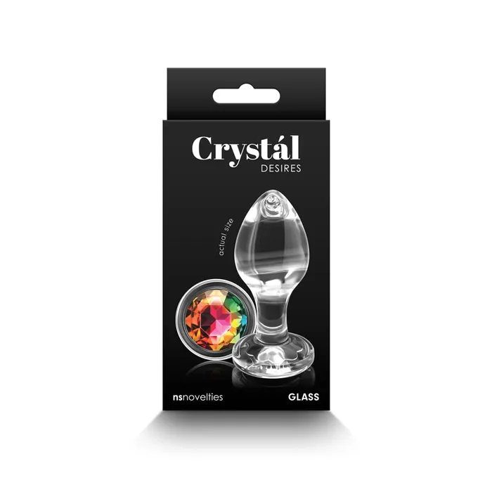 NS Novelties Female Sex Toys Crystal Desires Rainbow Gem Mediumnsn071951