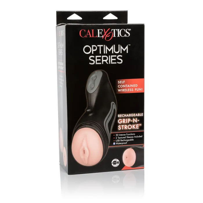 Optimum Power Rechargeable GripNStroke CalExotics Male Sex Toys