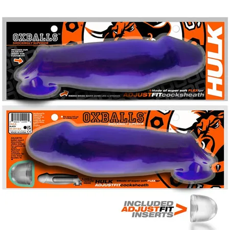 Oxballs Hulk Gargantic Cocksheath Eggplant | Blue Ox Designs, Oxballs Vibrators