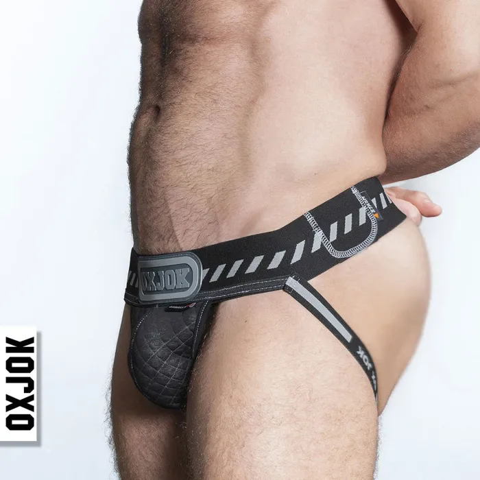 Oxjok Anal | Packer Industrial Quilted Cargo Strapjock Black Pull Small