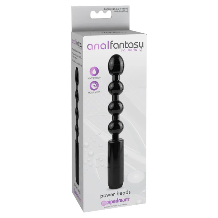 Pipedream Anal | Anal Fantasy Collection Power Beads - Black