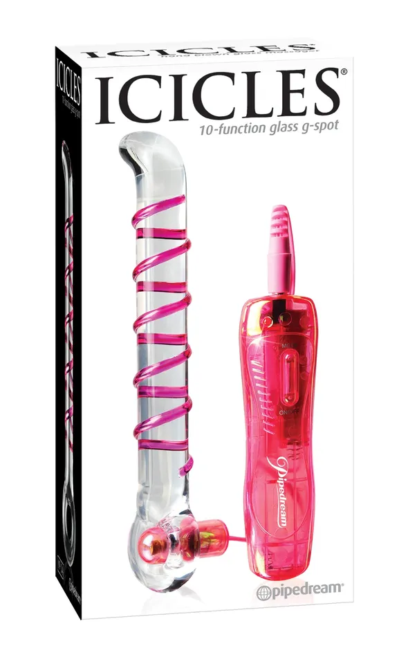 Pipedream Vibrators Icicles No 4 GSpot Vibrating Wand Pipedream