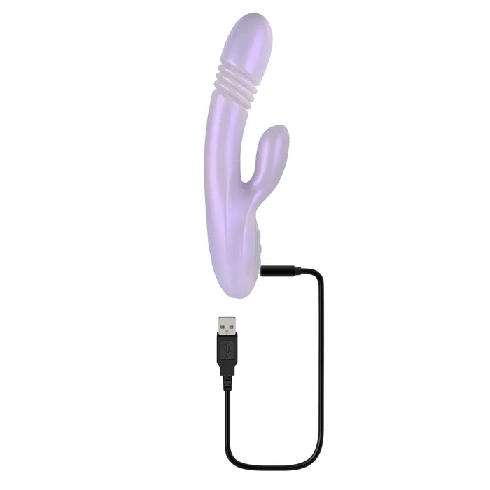 Playboy Pleasure - Bumping Bunny - Rabbit  Vibrator - Opal | Playboy Pleasure Female Sex Toys