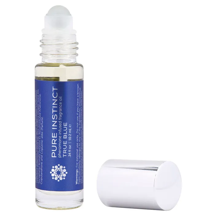 Pure Instinct Pheromone Fragrance Oil True Blue Roll On 102 ml Classic Brands Vibrators