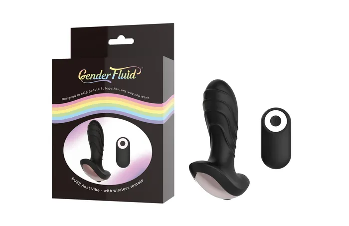 Sale Specials Anal | Gender Fluid Buzz Anal Vibrator - Black