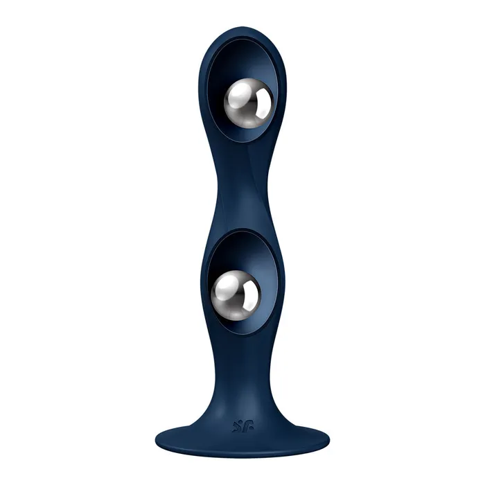 Satisfyer Double Ball-R - Dark Blue-(4048673) | Satisfyer Vibrators