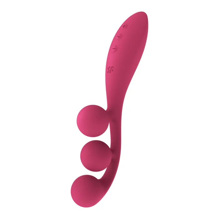 Satisfyer Tri Ball 1 - Red USB Rechargeable 3-Motor Vibrator | Satisfyer Vibrators