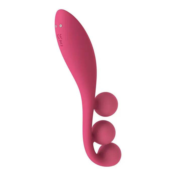 Satisfyer Tri Ball 1 - Red USB Rechargeable 3-Motor Vibrator | Satisfyer Vibrators