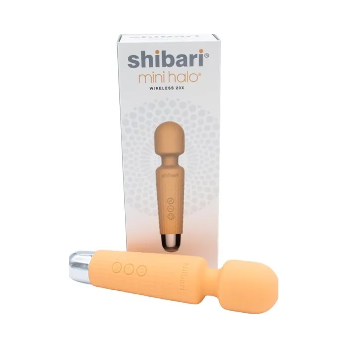 Shibari Female Sex Toys | Shibari Mini Halo Wireless 20X Peach