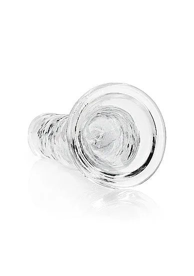 Shots America Realrock Realistic Straight Dildo 11in Transparent | Female Sex Toys