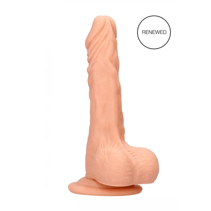 Shots Toys Female Sex Toys | REALROCK 7'' Realistic Dildo With Balls - Flesh 17.8 cm Dong