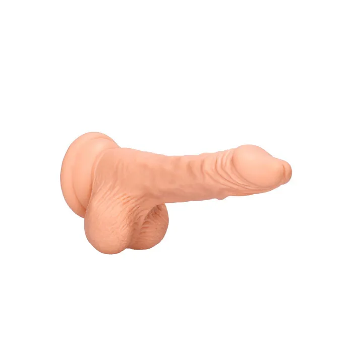 Shots Toys Female Sex Toys | REALROCK 7'' Realistic Dildo With Balls - Flesh 17.8 cm Dong