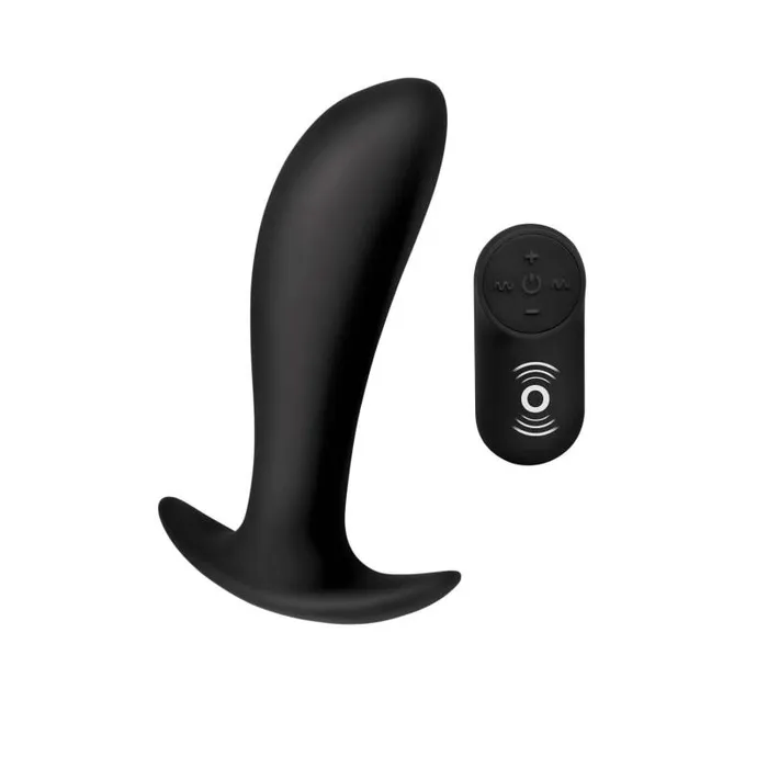 Silicone Prostate Vibrator With Remote Control XR Brands Under Control Female Sex Toys