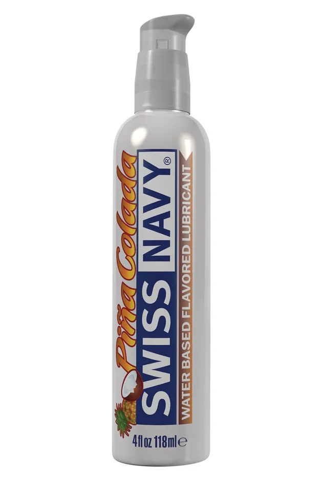 Swiss Navy Flavors Water Based Lubricant - 4 Fl. Oz. | M.D. Science Lab Lubricants