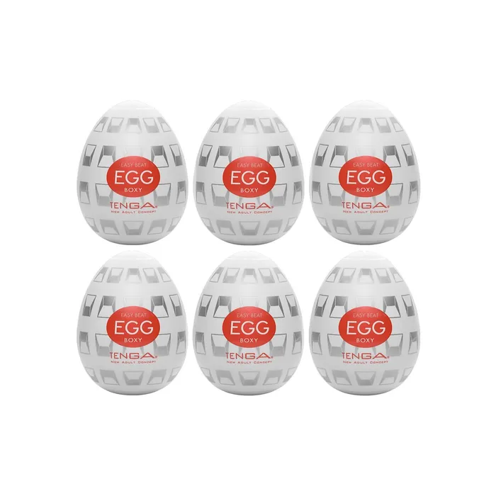 Tenga Female Sex Toys TENGA EGG Boxy 6pk