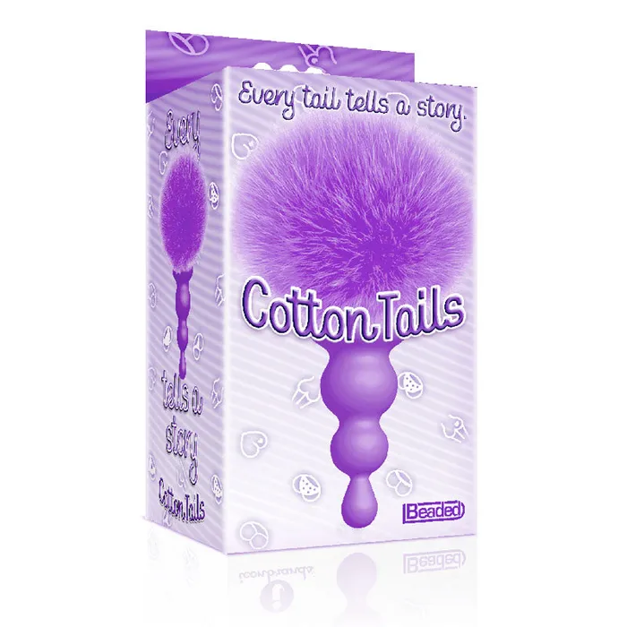 The 9's Cottontails, Beaded, Purple-(ic2689) | Icon Brands Anal