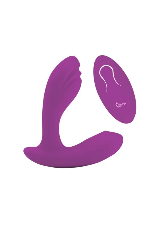 Viben Female Sex Toys Viben Epiphany Rollerball Clit Massager Berry