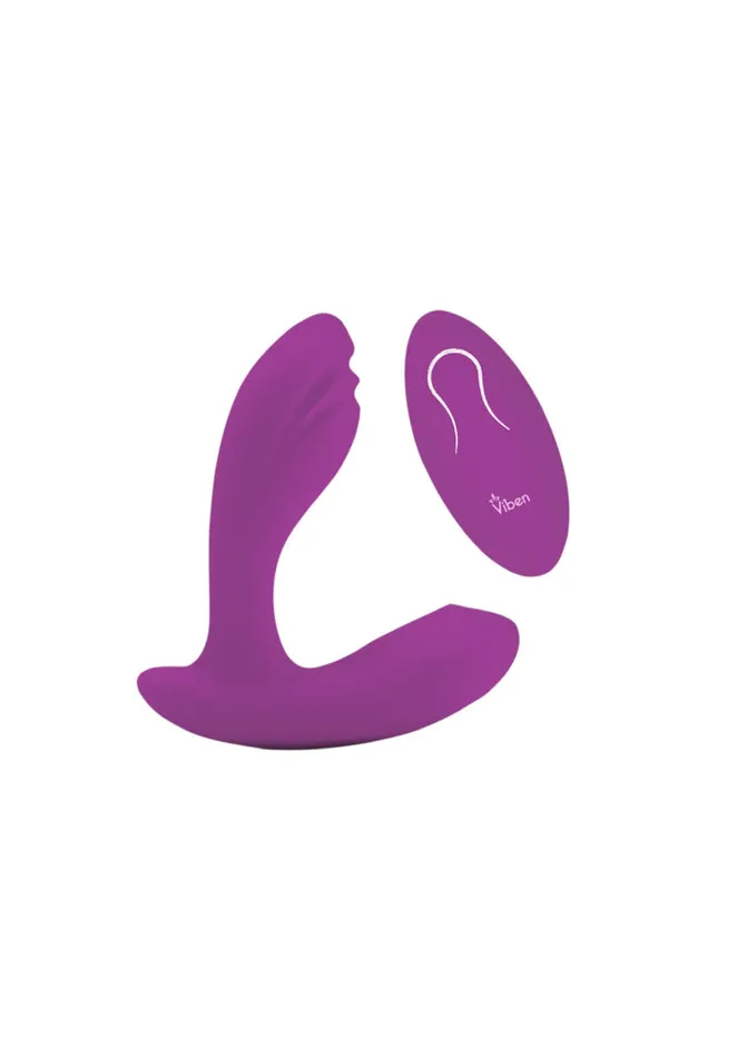 Viben Female Sex Toys | Viben Epiphany Rollerball Clit Massager Berry