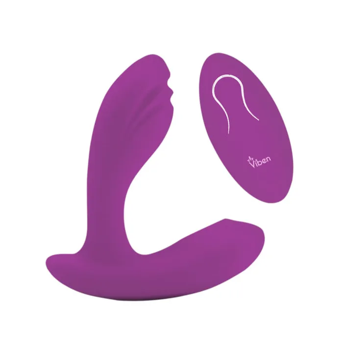 Viben Female Sex Toys | Viben Epiphany Rollerball Clit Massager Berry