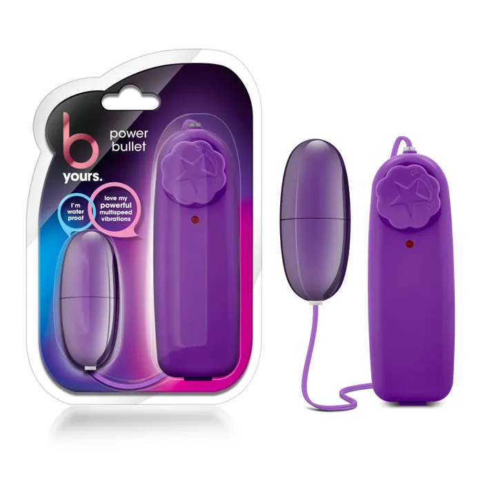 Vibrators Blush Novelties B Yours Power Bullet Purple