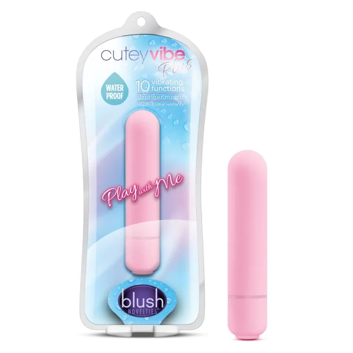 Vibrators Blush Novelties Play With Me Cutey Vibe Plus Pink