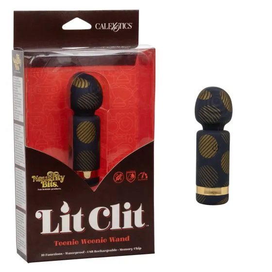 Vibrators | CalExotics Naughty Bits Lit Clit Teeny Weenie Wand