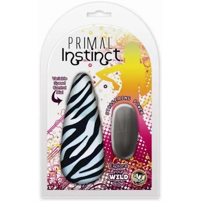 Vibrators Golden Triangle Primal Instinct Zebra