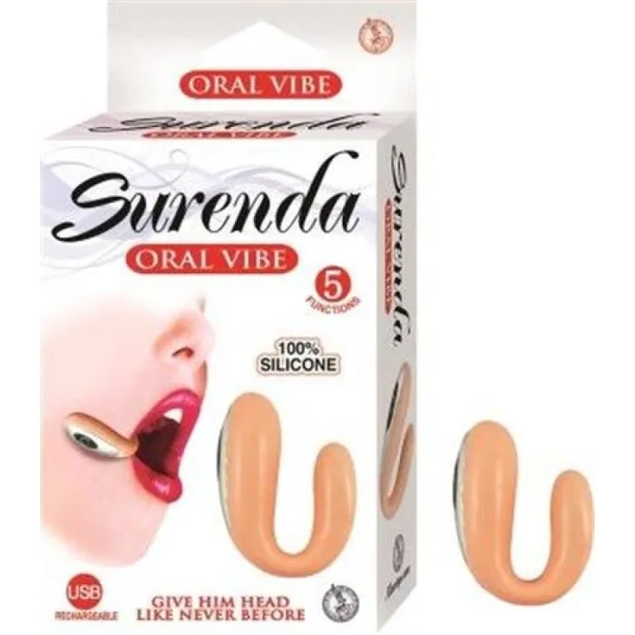 Vibrators Nasstoys Surenda Oral Vibe Flesh