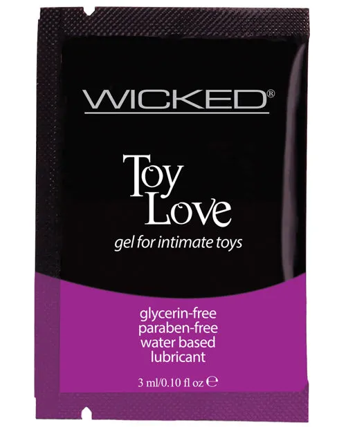 Vibrators Wicked Sensual Care Wicked Sensual Care Toy Love Water Based Lubricant 1 Oz Fragrance Free