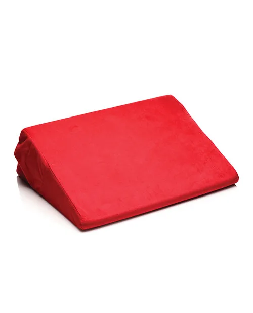 Vibrators | XR Bedroom Bliss Love Cushion Small Wedge Pillow - Red