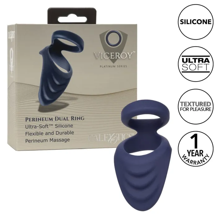 Viceroy Perineum Dual Ring | Calexotics Male Sex Toys