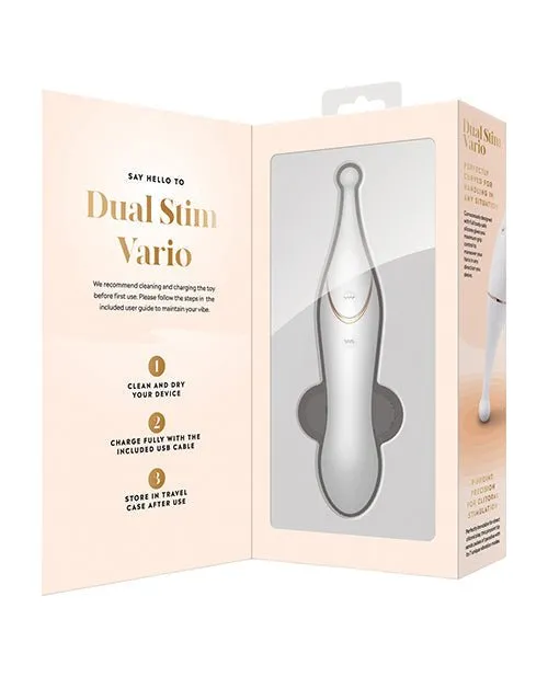 X-Gen Products Vibrators | Bodywand Dual Stim Vario - Ultimate Pleasure