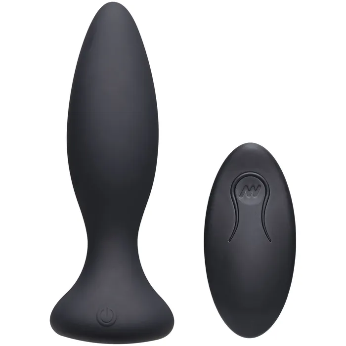 APlay Vibe Beginner Rechargeable Silicone Anal Plug With Remote Doc Johnson Male Sex Toys