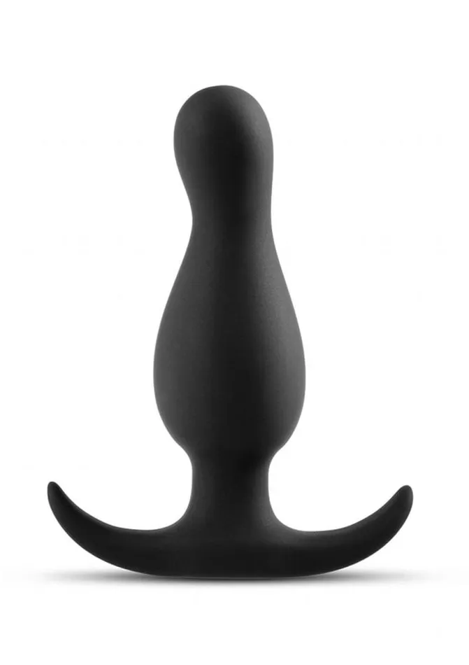 Anal Adventures Male Sex Toys Anal Adventures Platinum Curve Silicone Butt Plug